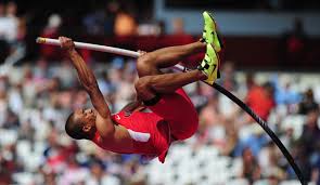 ashton Eaton pole vault