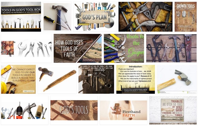 God's tools pict