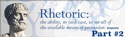rhetoric aristotle Part 2