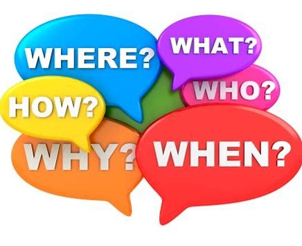 when waht where how